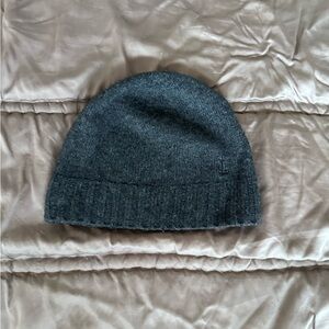 Ralph Lauren Charcoal Knit Beanie